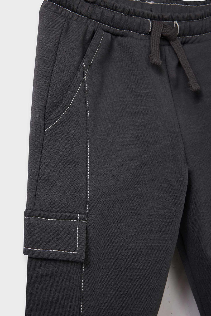 ديفاكتو بنطلون سويت بانتس بيبي اولادي قصة فضفاضة وخصر مطاطي - Image 3